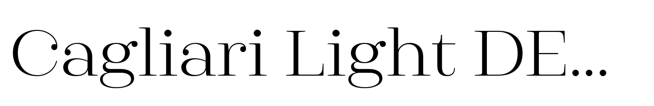 Cagliari Light DEMO